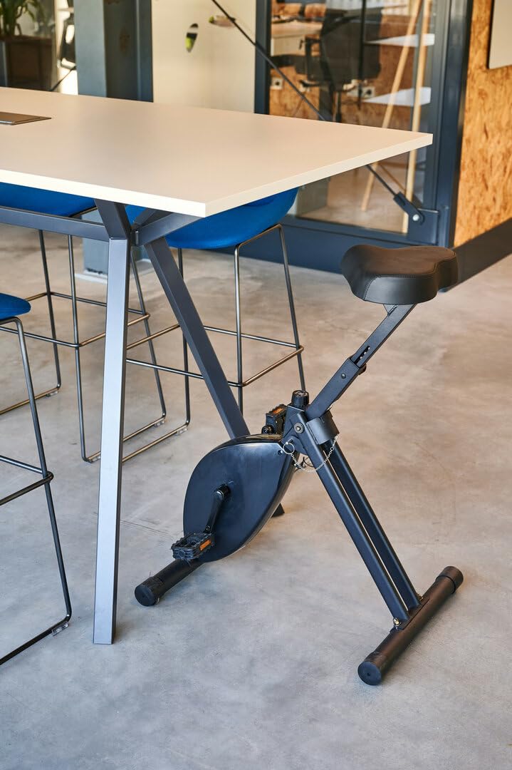 Premium Tischfahrrad – Schreibtisch-Fahrrad für Büro und Zuhause – Heimtrainer – Pedaltrainer – Fitnessgerät – Beintrainer für Zuhause - Bürostuhl