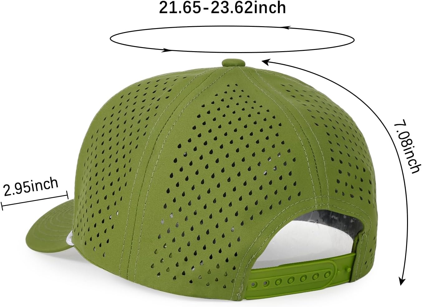 Quick Dry Baseball Cap Snapback Hats Mesh Trucker Hat for Men Women Water-Resistant Outdoor Golf Hat Ball Cap - Image 4