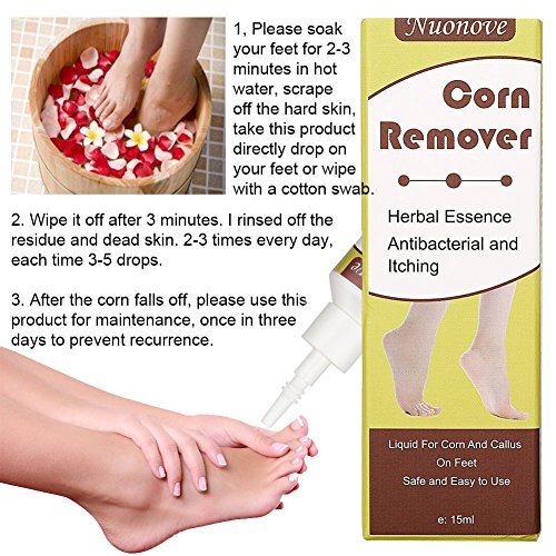 Corn Remover, Corn Removal, Corn Remover Liquid, Foot Corn Removal, Corn Callus Remover, 15ml