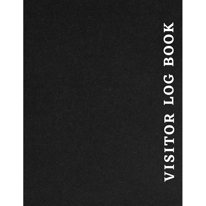 Buy visitor log book Visitor Register Book for Business, Visitor Book