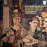 philips capella reverbeo Minnesänger Guillaume De Machault: Balladen - Motetten - Rondeaus - Virelais [Vinyl LP] Capella Lipsiensis, Dietrich Knothe