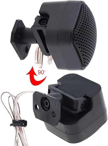 Miniatura 3 de 2 unids TP-004A altavoz del tweeter del coche 500W 12V 4ohm alta eficiencia mini altavoces de tweeter para el sistema de audio del coche