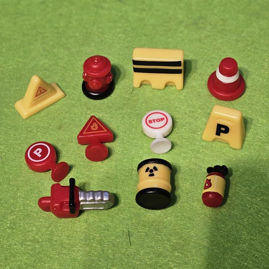 Image of Miniature Construction Equipment Set of 11 - Tiny Tools for Mini Garden, Terrarium, Fairy Garden, Dollhouse Decor Gifting | Cute Mini Toy Tools for DIY & Decoration