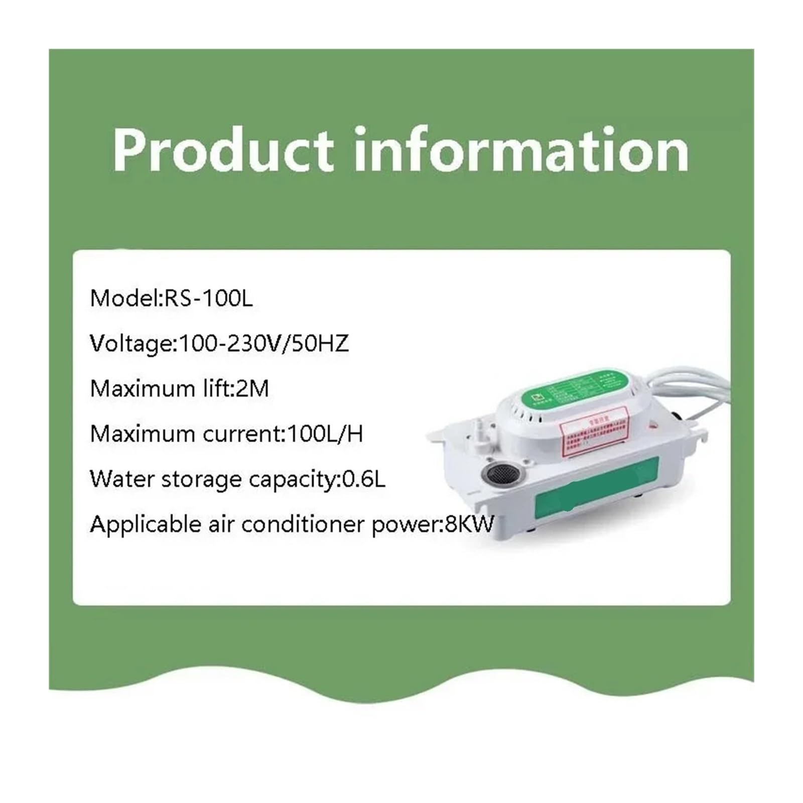Pompe De Drainage De Climatisation Automatique