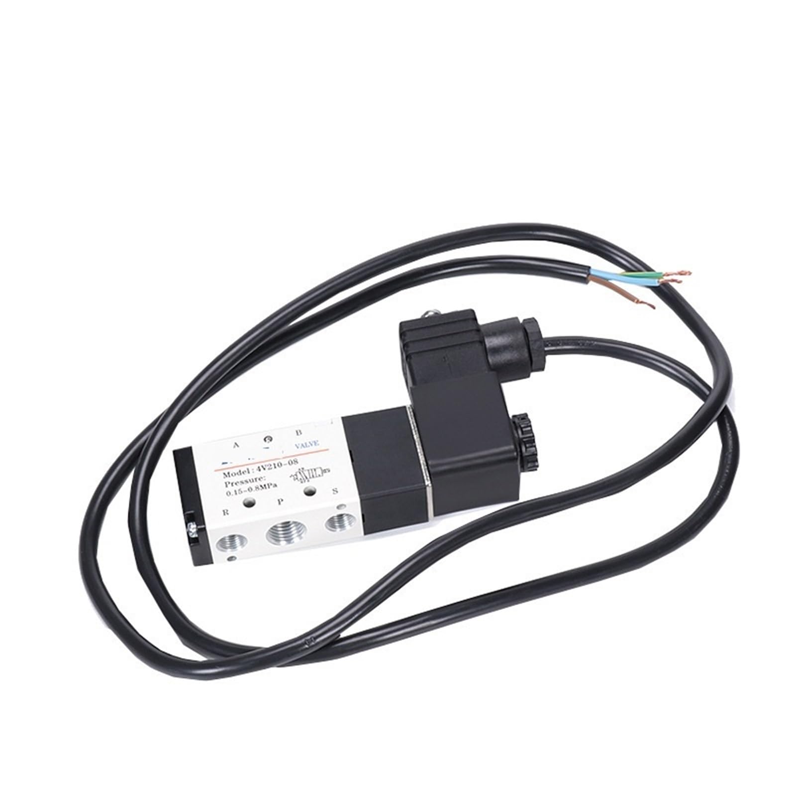 Électrovanne de distribution 4V21008b-fbdc24v distributeur 5/2 pneumatique 24V