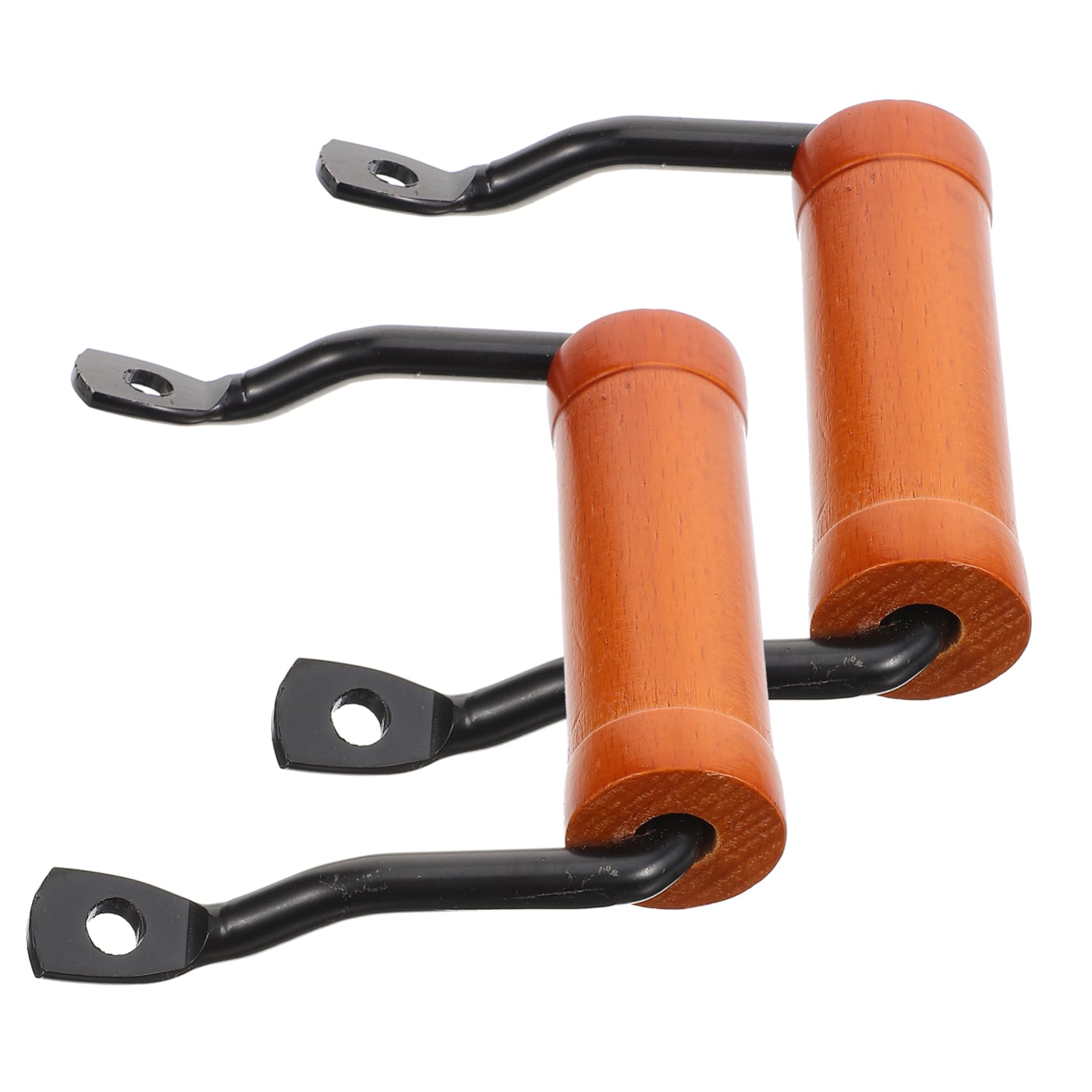 TOPBATHY 5 Juegos Accesorios para Ollas Soperas De Madera De Haya. Mango De Cacerola Reemplazo De Manijas De Ollas Mango De Repuesto Práctico Accesorios De Ollas De Cocina 2 Piezas * 5