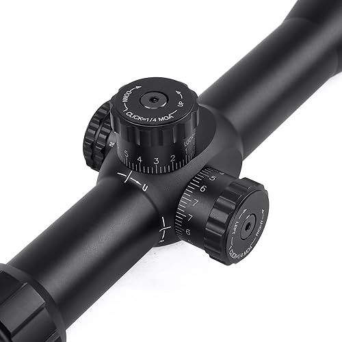 Miniatura 4 de FSI Alcance del rifle 6.5-20X42 Alcance del rifle de caza Rojo, Verde Iluminado Retícula 1.181 in Tubo Segundo Plano Focal (MK 6.5-20X42 SAL)