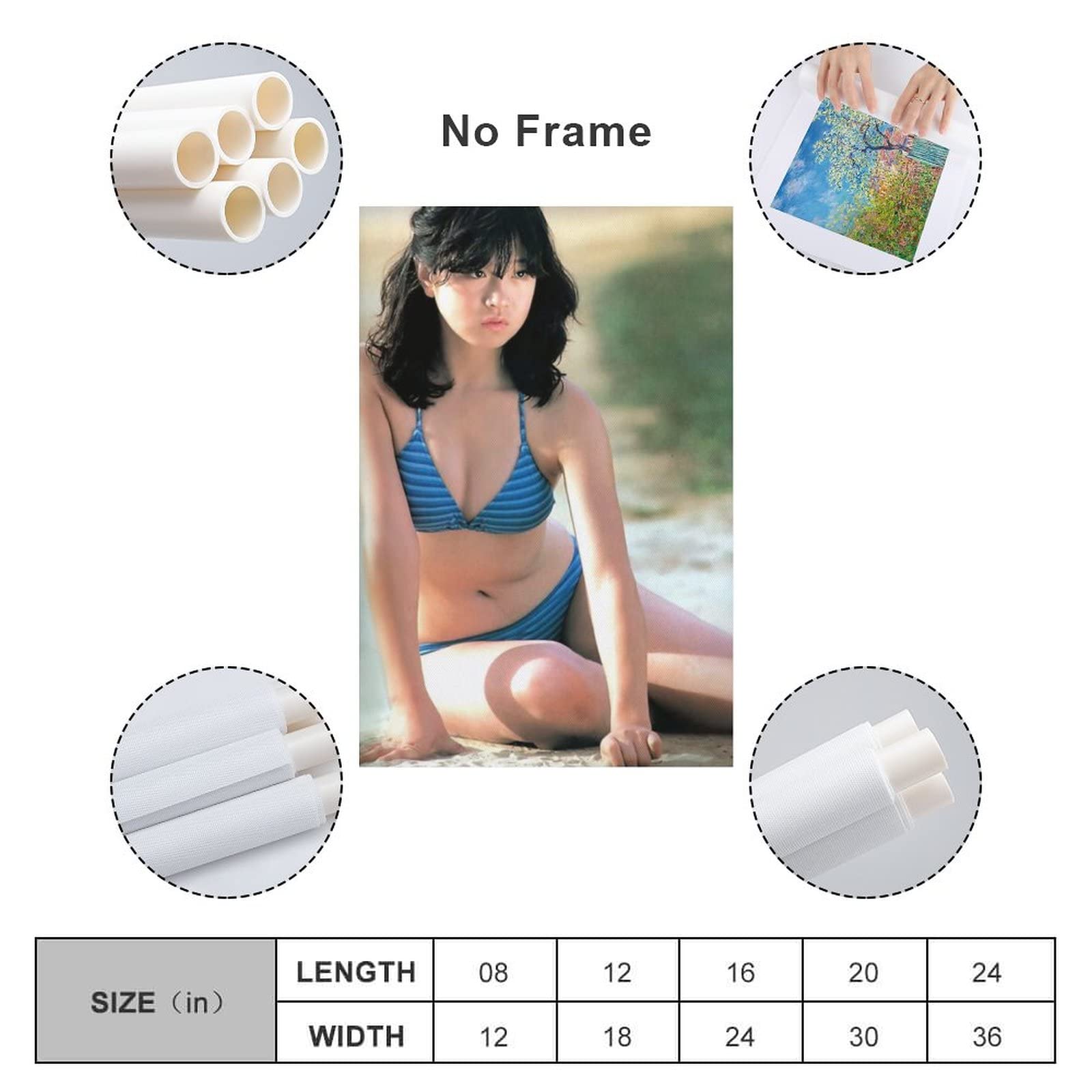 裏世界ピクニック　ポスター　当選品 Amazon.co.jp: 中森明菜セクシービキニ写真壁飾りポスター ウォール