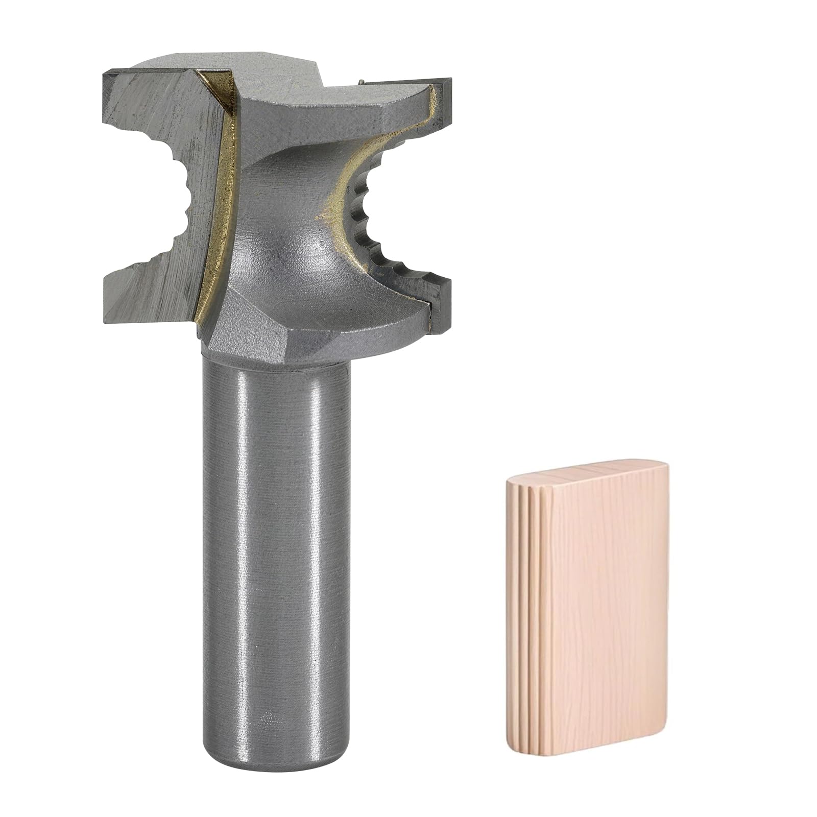 FindBuyTool Router Bit for Festool Domino DF700, Tungsten Carbide Router Bits 1/2 Shank Dio12 for Woodworking & DIY Users, Woodworking Tools and Accessories for Edge Trimming and Joinery(D12)