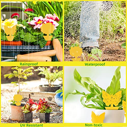 12-pack-Sticky-Fruit-Fly-and-Fungus-Gnat-Trap-Yellow-Sticky-Fly-Traps-Insect-Killer-for-Houseplant-indoor-and-outdoor-plants