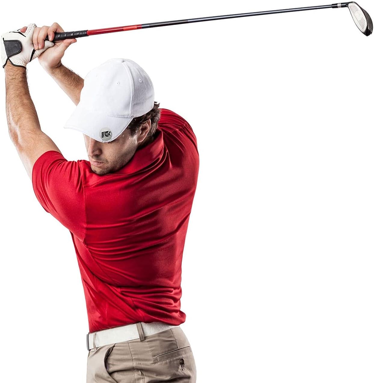 review Best Daddy By Par Golf Ball Marker Hat Clip Dad Gift – Cute 25mm Stainless Brushed Chrome Silver Metal Golfing Tool for Clipping to Cap, Visor – Novelty Gift for Golfer Dad from Kids, Son, Daughter