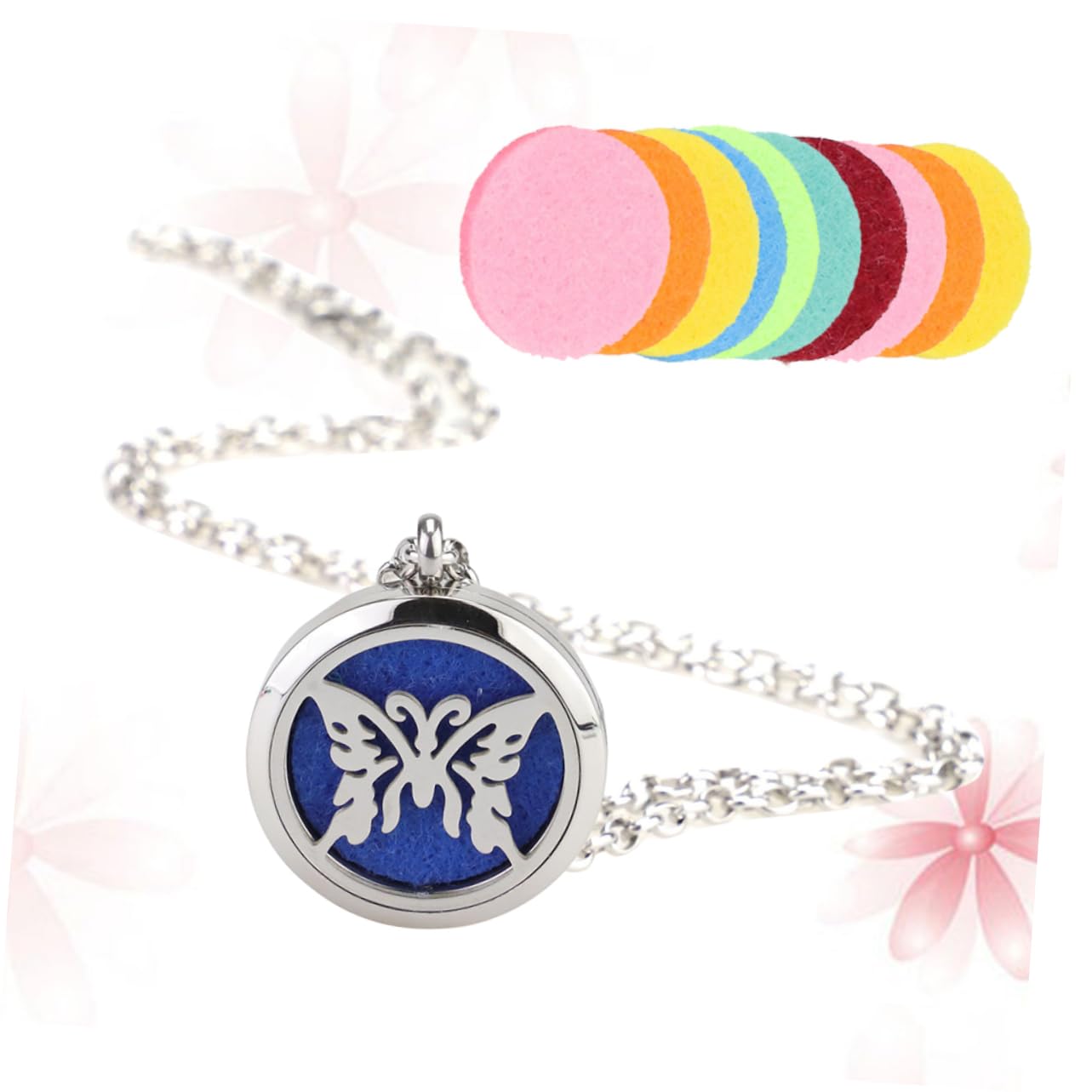 VALICLUD collar de aceite esencial Collar difusor de perfume collares collar difusor de aromaterapia colgante de aceite esencial de aromaterapia colgante de aromaterapia
