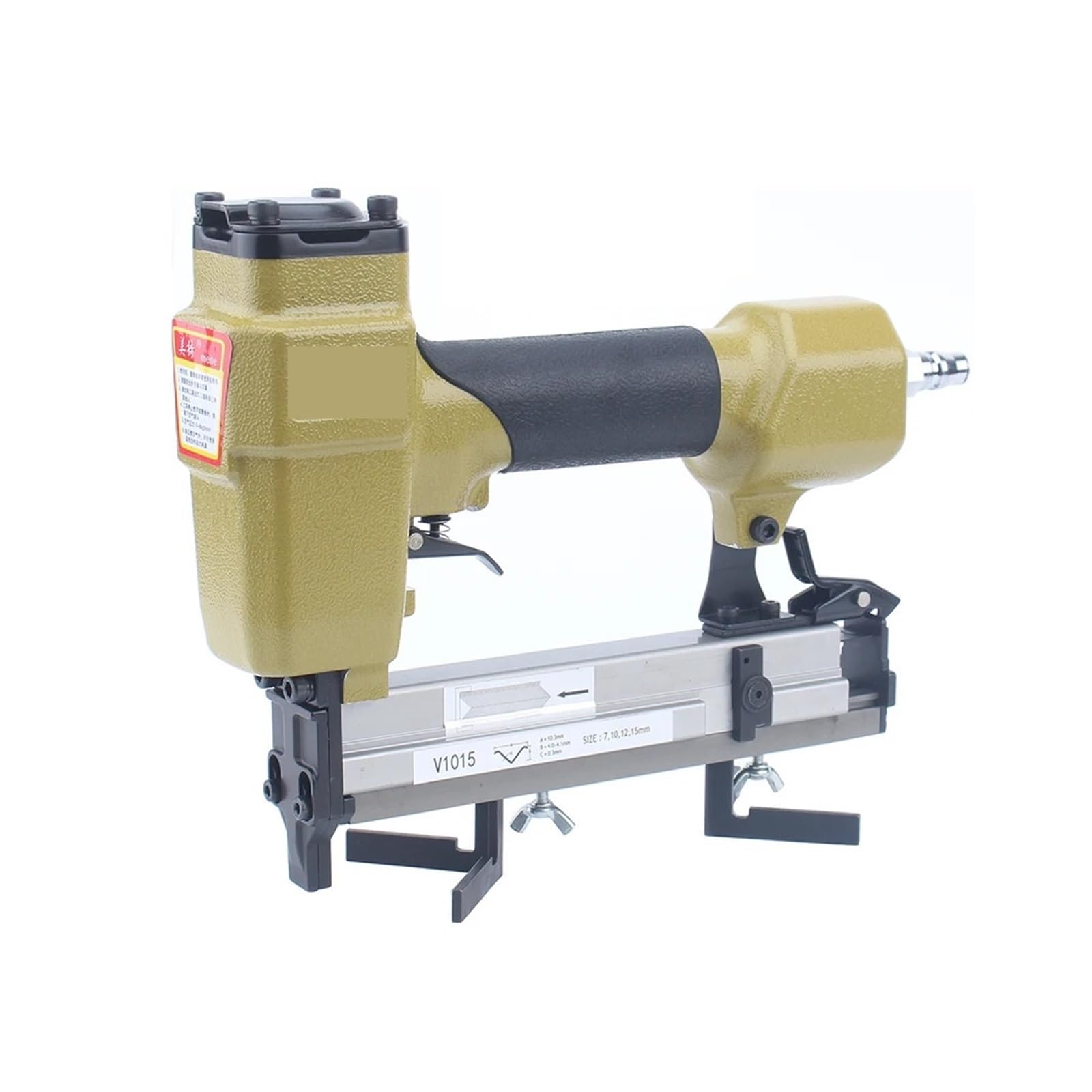 Meite V1015B Pneumatyczna Gwoździarka V Pistolet Do Gwoździ Typu V Zszywacz Owy 4 * 10,3 Mm 7-15 Mm Do precyzyjnego frezowania