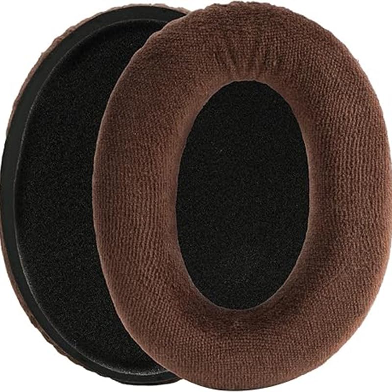 Coussinets Remplacement écouteurs Sennheiser HD598 HD599 - Flanelle Respirante, Mousse Mémoire Forme