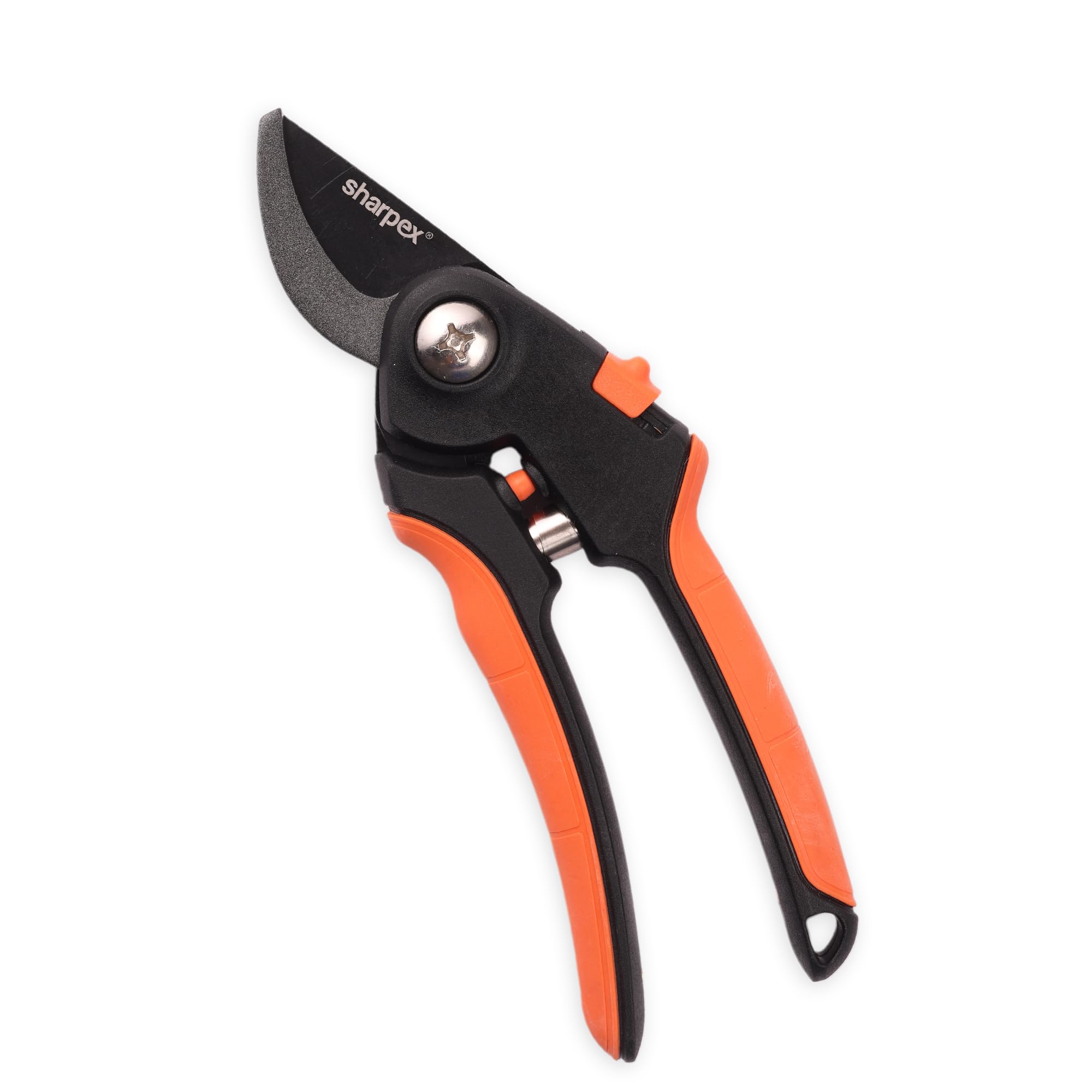 Sharpex Heavy Duty 8 Inch Garden Bypass Pruning Shears | SK5 Carbon Steel With Teflon Coating Blade | Tree Trimmers Secateurs, Plant Cutter For Home Gardening Scissors, Plant Branch Cutter For Tree