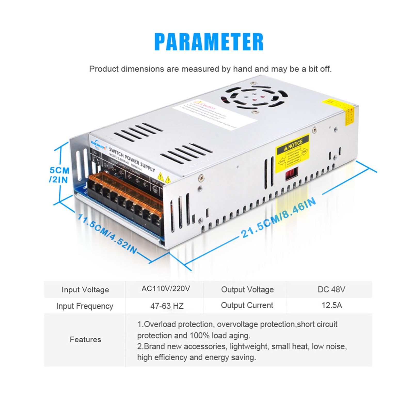Kit motore brushless mandrino CNC 600w 48v DC for fresatrice for incisione,Basso runout(600w Spindle Kit 1)