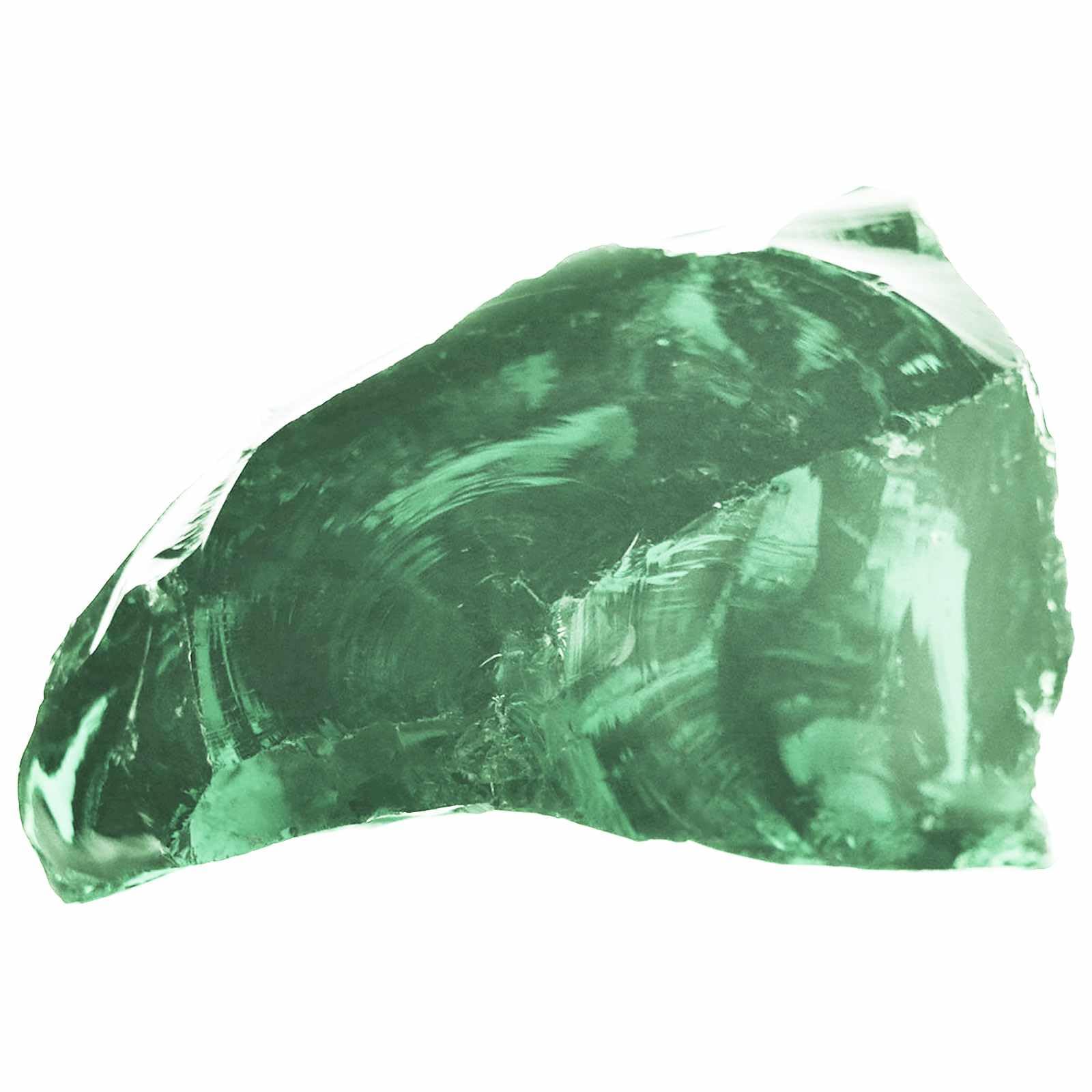 Pietre decorative in vetro, 25 kg, verde chiaro, pietre decorative per giardino e interni, pietre decorative da 6-12 cm, per laghetti e aiuole