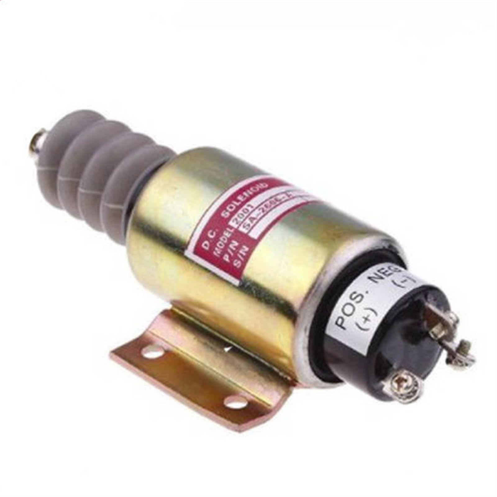DLTBYWAQZ 1PCS Shutdown Fuel Shut Off Stop Solenoid Valve Switch for Mixer(12V)