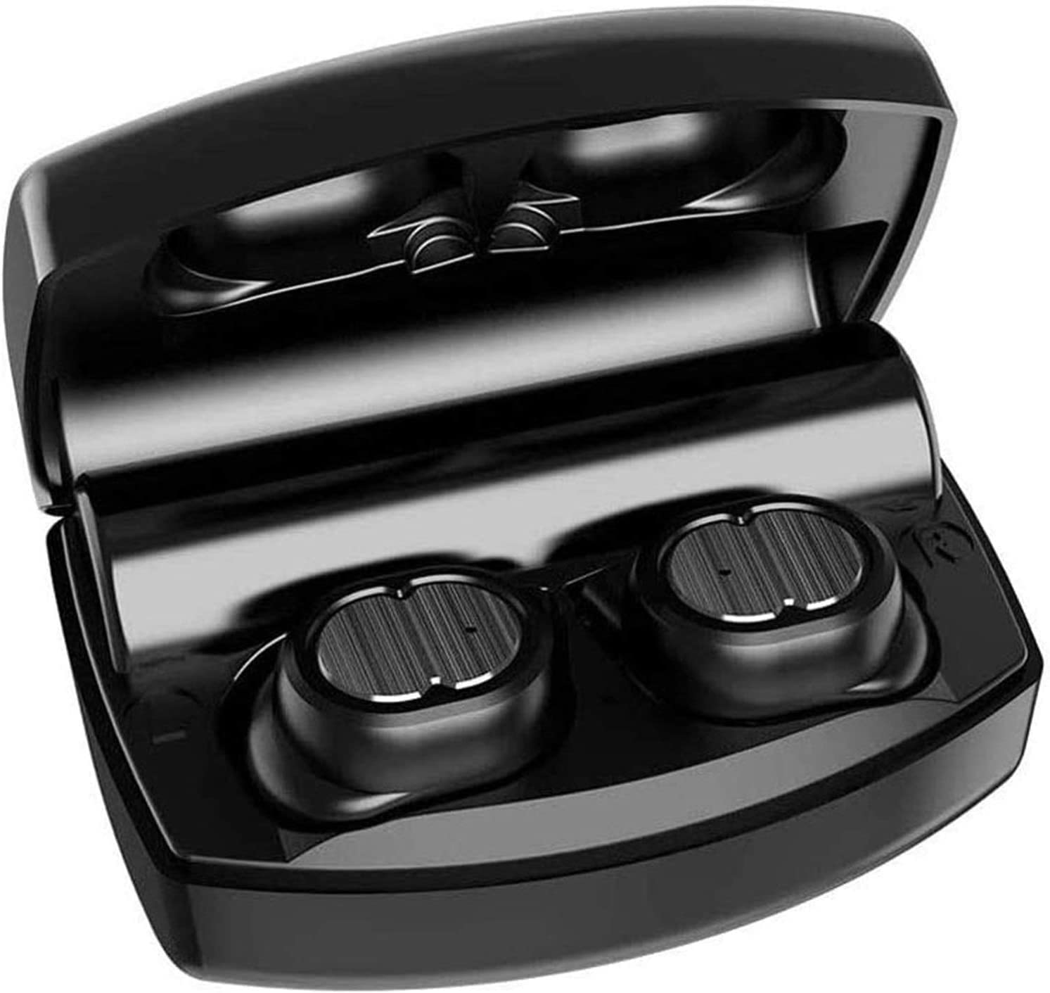 ARTSZY Cuffie Sportive Bluetooth V5.0 Aurberi Wireless Auricolari Deep Bass HET 5 Ore Playtime Impermeabile con Microfono Incorporato for la Corsa/Allenamento/Palestra