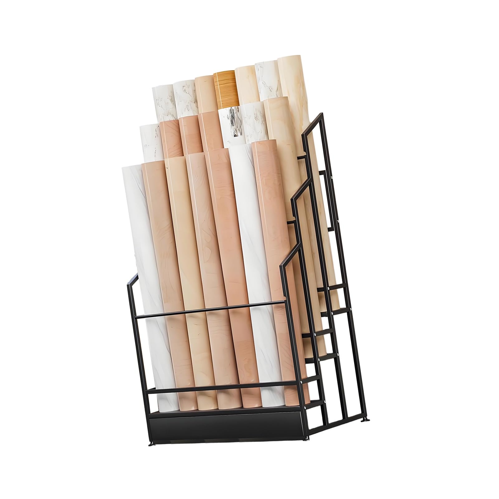 Support pour vinyle de voiture et rouleaux de tissu pour optimiser votre atelier créatif