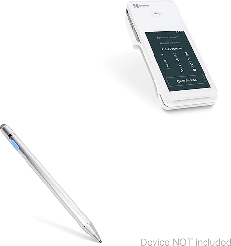 BoxWave - Lápiz capacitivo compatible con Clover Flex, AccuPoint Active Stylus, lápiz digital electrónico con punta ultra fina para Clover Flex,