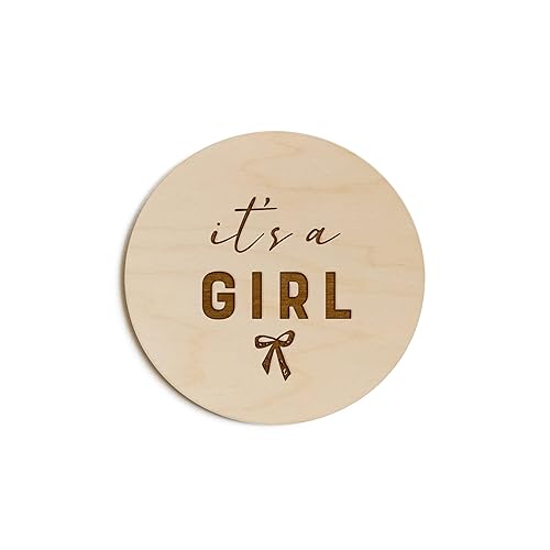 Miniatura 15 de The Cotton & Canvas Co. Letrero de anuncio de embarazo, Estamos teniendo un bebé, placa de madera, Oh Baby, accesorio de sesión de fotos