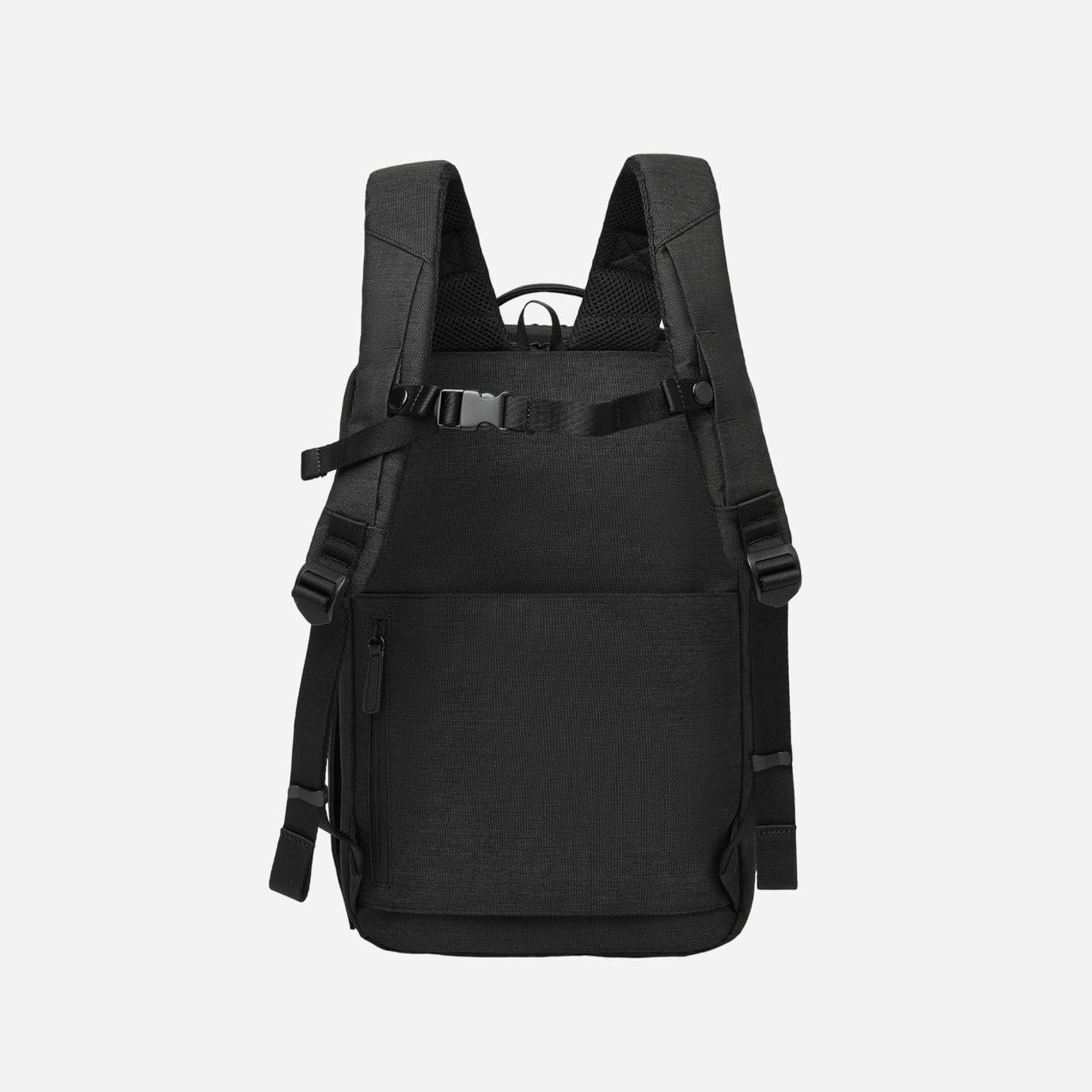 Nordace Siena Pro 15 Smart Backpack with USB Charging - 16" Laptop Backpack, 20L Daily Backpack for Travel, Everyday, or Work (All Black)