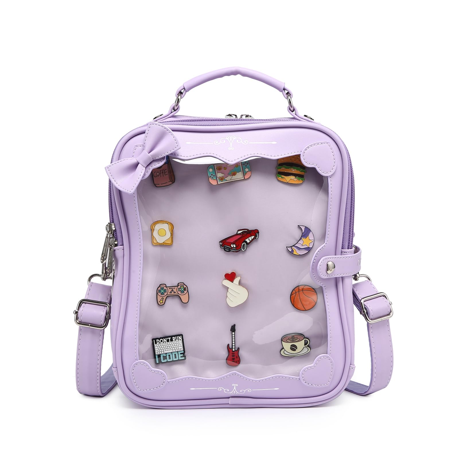 Ita Bag RAINBOW SMILE sac à dos multi-usages épingles Kawaii - 7