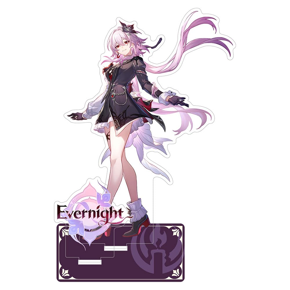Duży stojak ekspozycyjny HD Honkai Star Rail - Kolekcjonerska akrylowa figura anime premium (Evernight)