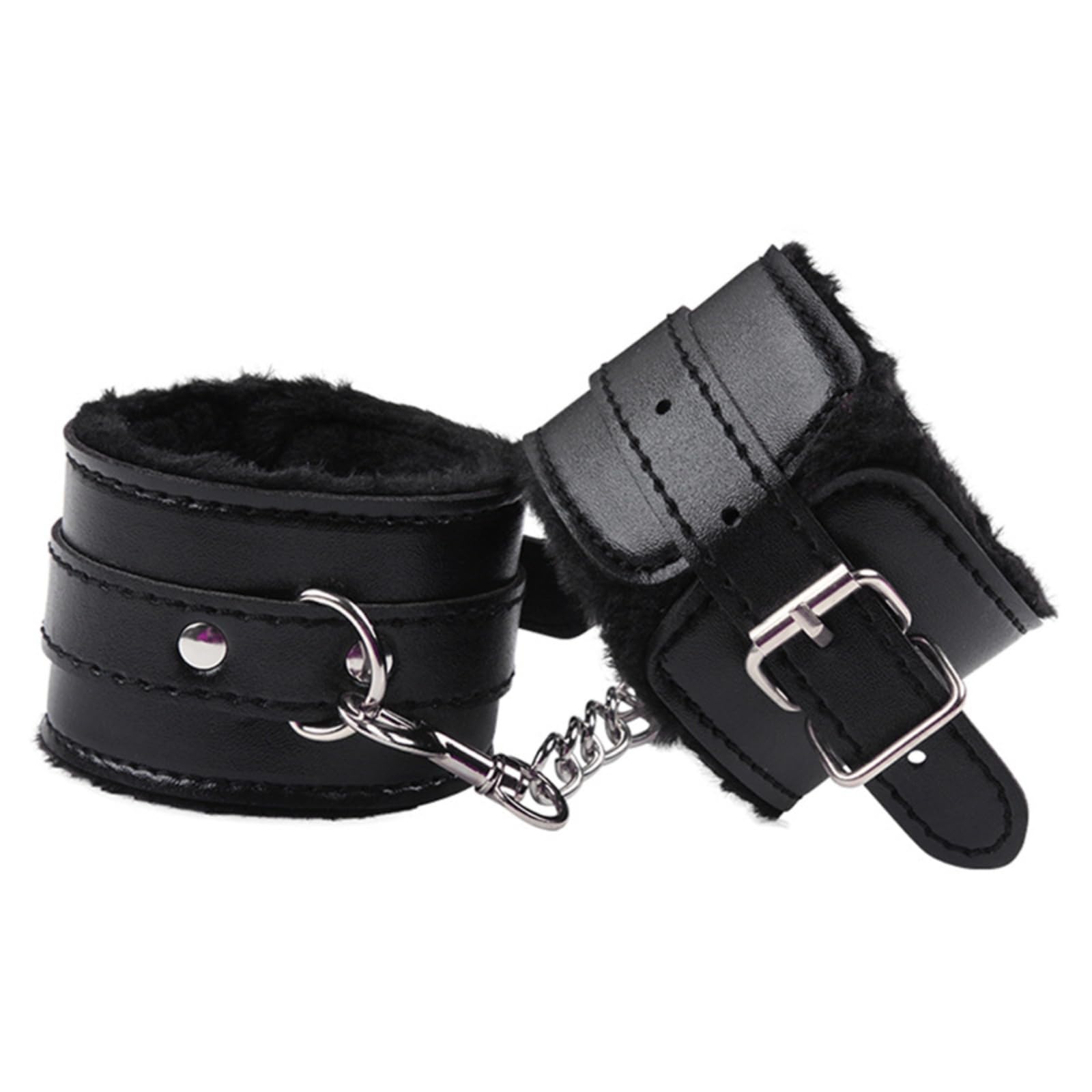 Hdynasty Manette di Peluche in Pelle Accessori per Il contenimento di Mani e Piedi da Donna, Attrezzatura Alternativa per Lo Yoga