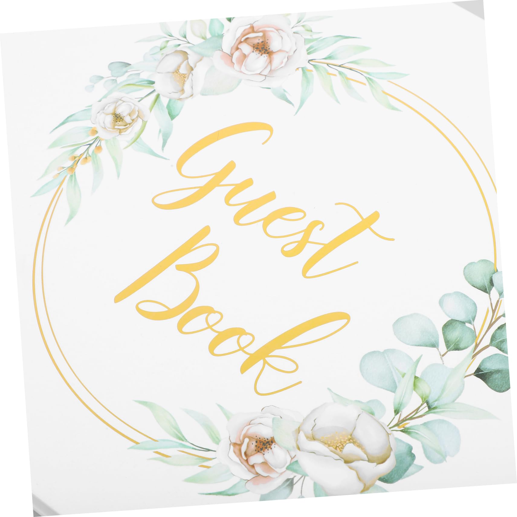 OSALADI Libro Degli Ospiti Matrimonio Album Ritagli Libro Delle Firme Per Ricevimento Pagine Ampie e Design Unico