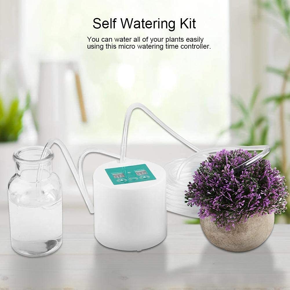 Wifehelper Micro Automatic Garden Drip Irrigation Timer System Kit per Irrigazione Automatica Balcone Office Home