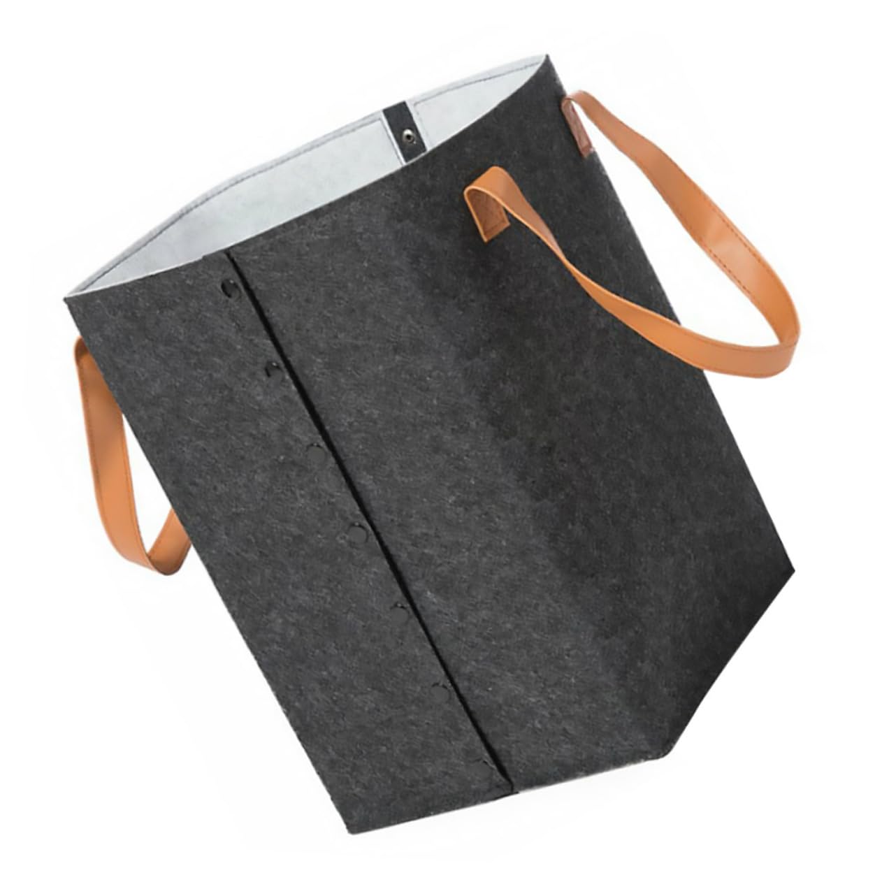 Panier à linge noir pliable pour serviettes de bain et linge sale
