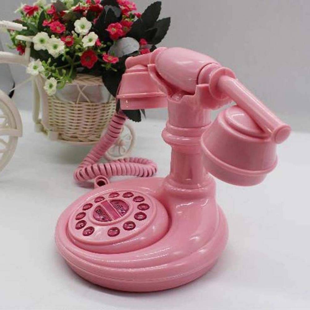 Telefony stacjonarne Princess Classic przewodowe Telefon do kuchni domowej Biuro hotelowe z przyciskiem Brak identyfikatora dzwoniącego przychodzącego