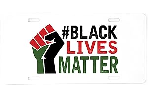 CafePress #BlackLivesMatter License Plate