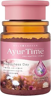 Ayu time 幸福日 浴盐 洋甘菊&鼠尾草香味 主体 瓶装 520克(约13次份) 天然精油