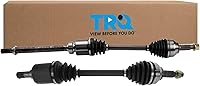 Vista 306 de TRQ Juego de conjunto de eje de transmisión CV delantero para conductor y pasajero, 2 piezas, compatible con Ford Explorer 4WD 95-01, Explorer AWD