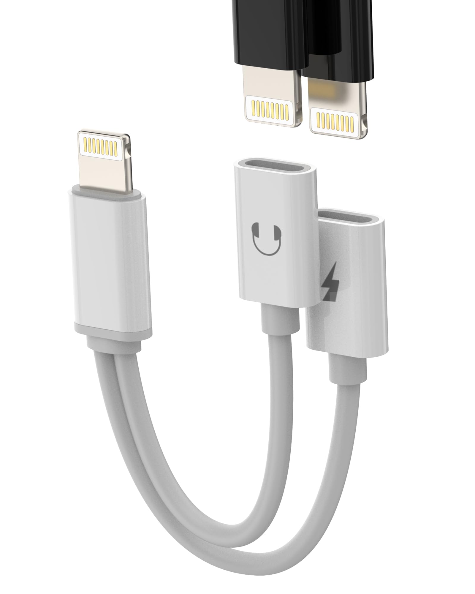 Adattatore Lightning A Jack 3,5 Mm – Per Cuffie E Carica Simultanea IPhone