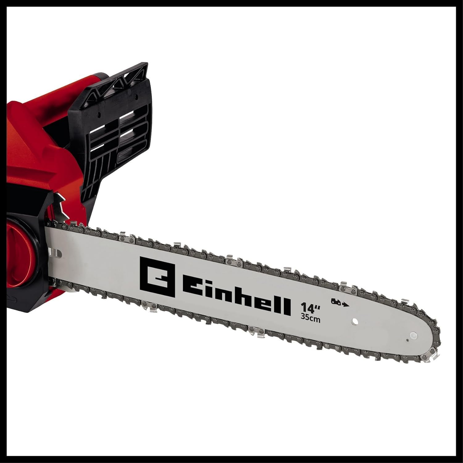 Einhell Motosierra eléctrica GH-EC 1835 (1800 W, barra de corte robusta, cadena afilada, tensado y reemplazo sin herramientas, lubricación automática, engranajes metálicos)