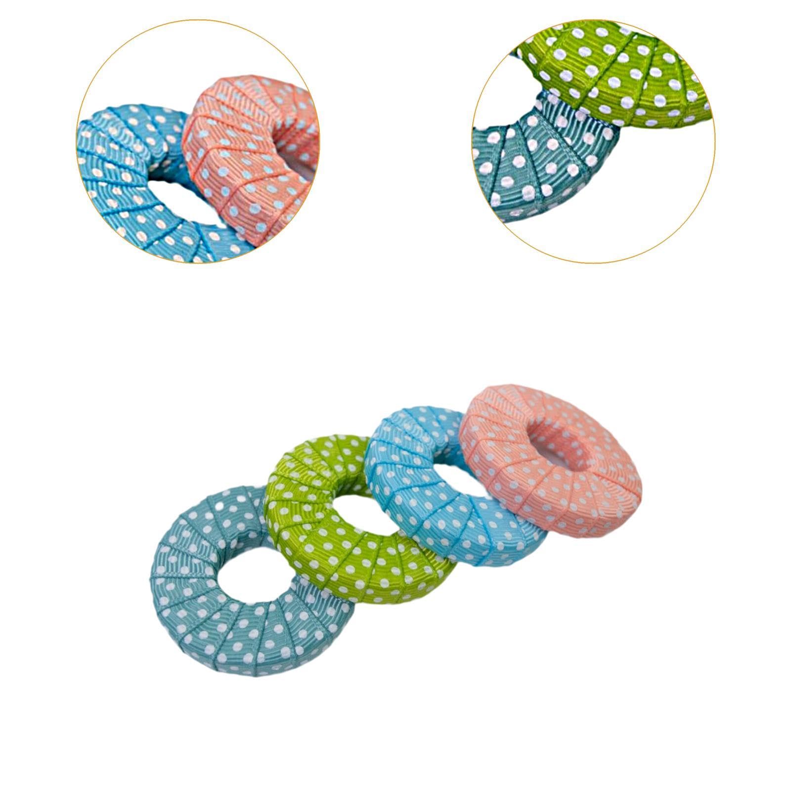 Qianly 4 Stück Mustergewichte, Nähgewichte, Nähzubehör, Rund, Geschenk, Mehrfarbig, Bastelstoffgewicht Zum Ritzen, Quilten, Drucken, Style B
