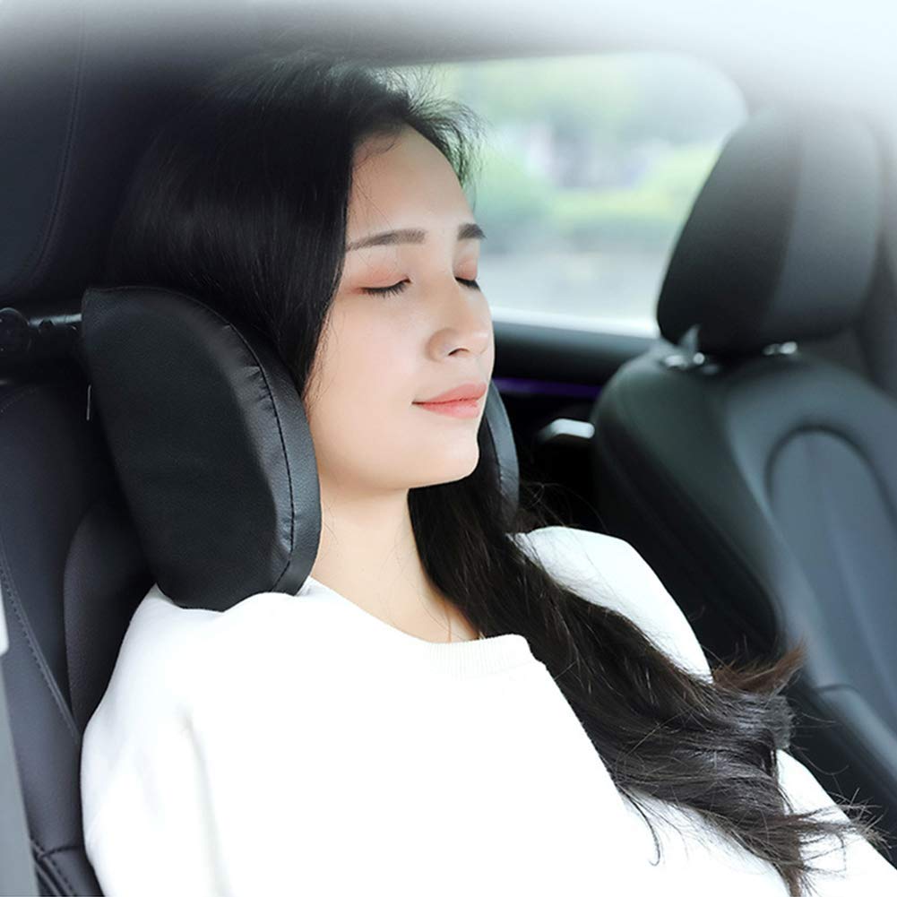 Universal Car Oreiller, 180 ° Réglable Cou Tête De Sommeil Voyage Oreiller Côté Voiture Soutien, Design Ergonomique En Forme De U Apaise La Colonne Vertébrale Cervicale, Grand Sommeil Solution