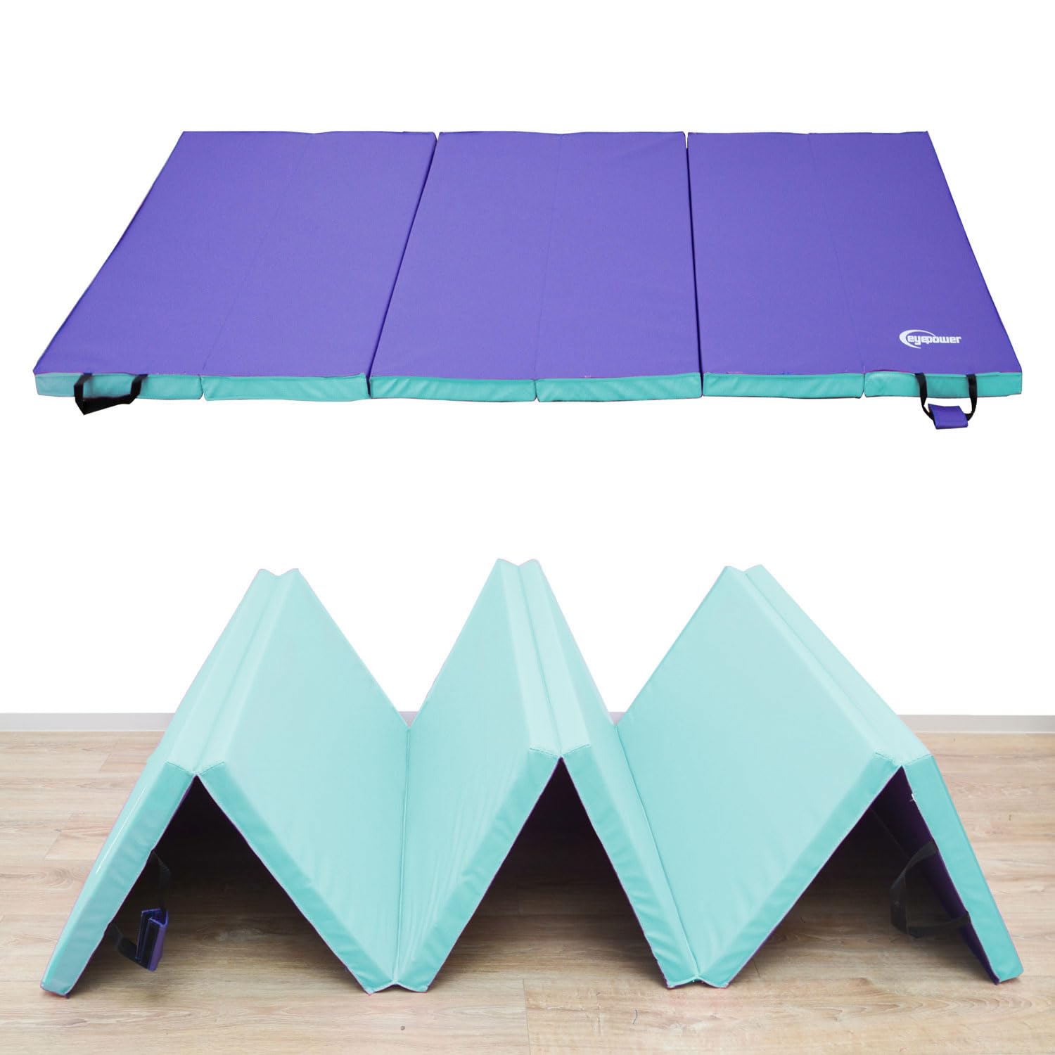 eyepower Epais 5cm: 300x100 Tapis de Gymnastique Pliable - Tapis Gymnastique Tapis de Sport - Tapis de Sol Pilates - Tapis Gymnastique Pliable Matelas Sport Tapis de Gym Pliable Tapis Fitness Epais