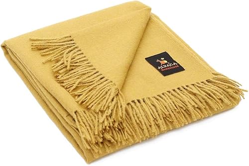 Manta ligera 100% de lana de alpaca para bebé, diseño de color sólido, manta de lana de alpaca para bebé, cama, sofá, suave y cálido, Perú, 72 x 52