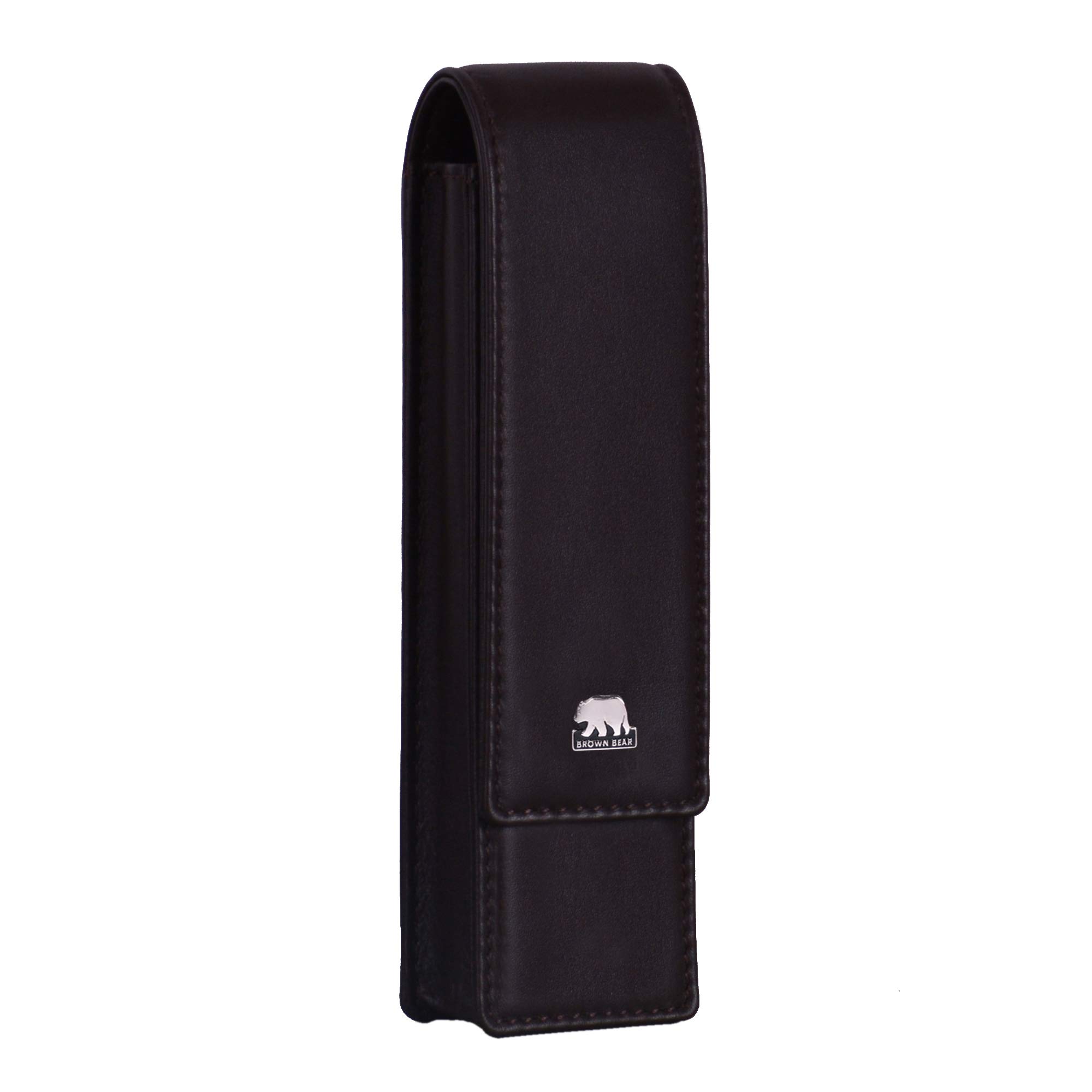 Classic Pen Case for 2 Pens (Mocca Brown)-image-49