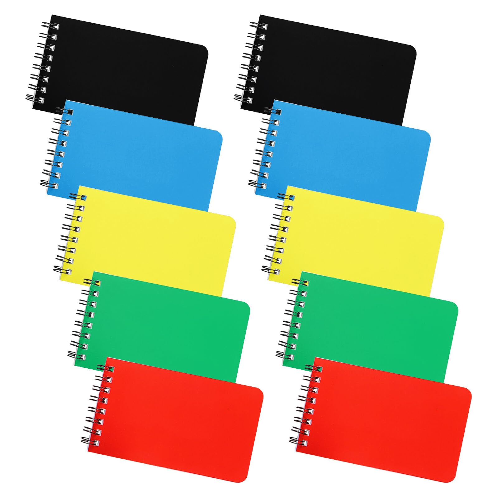 Mini carnet de notes spirale portable : petit cahier de poche ligné - 8