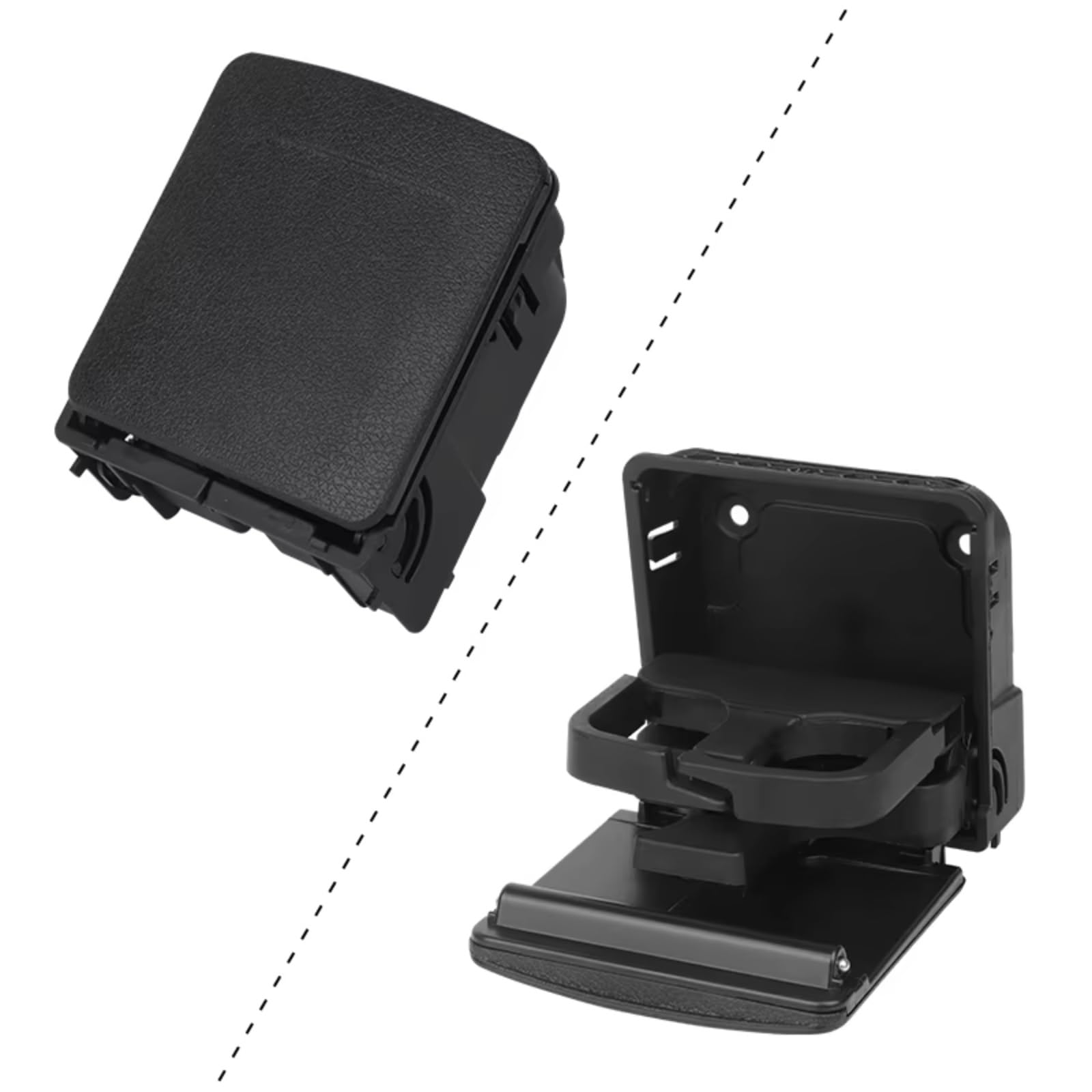 Auto Innenraum Zubehör Compatibile Con Per Rabbit 2006-2009 Per Eos 2006-2011 Auto Console Centrale Bracciolo Posteriore Tazza Portabevande 1K0862532 1K0862532C