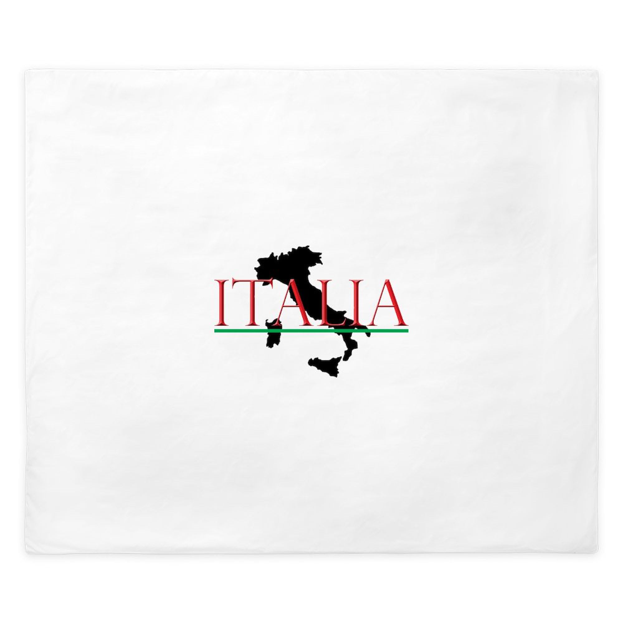 CafePress Italia: Italian Boot King Duvet Cover, Printed Comforter Cover, Unique Bedding