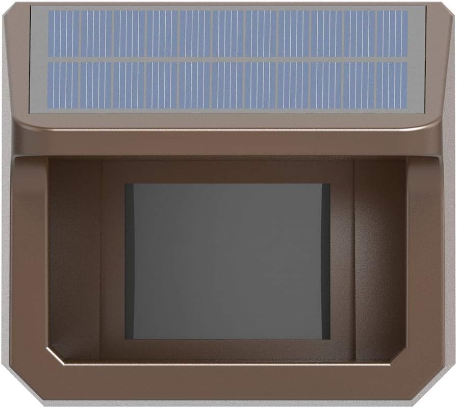 Driveway Sensor- Extra Solar Wireless Outdoor Weatherproof Motion Sensor/Detector for HTZSAFE Alarms-1/2 Mile Wireless Transmission Range-Up to 70FT Sensor Range 3 Adjustable Sensitivities