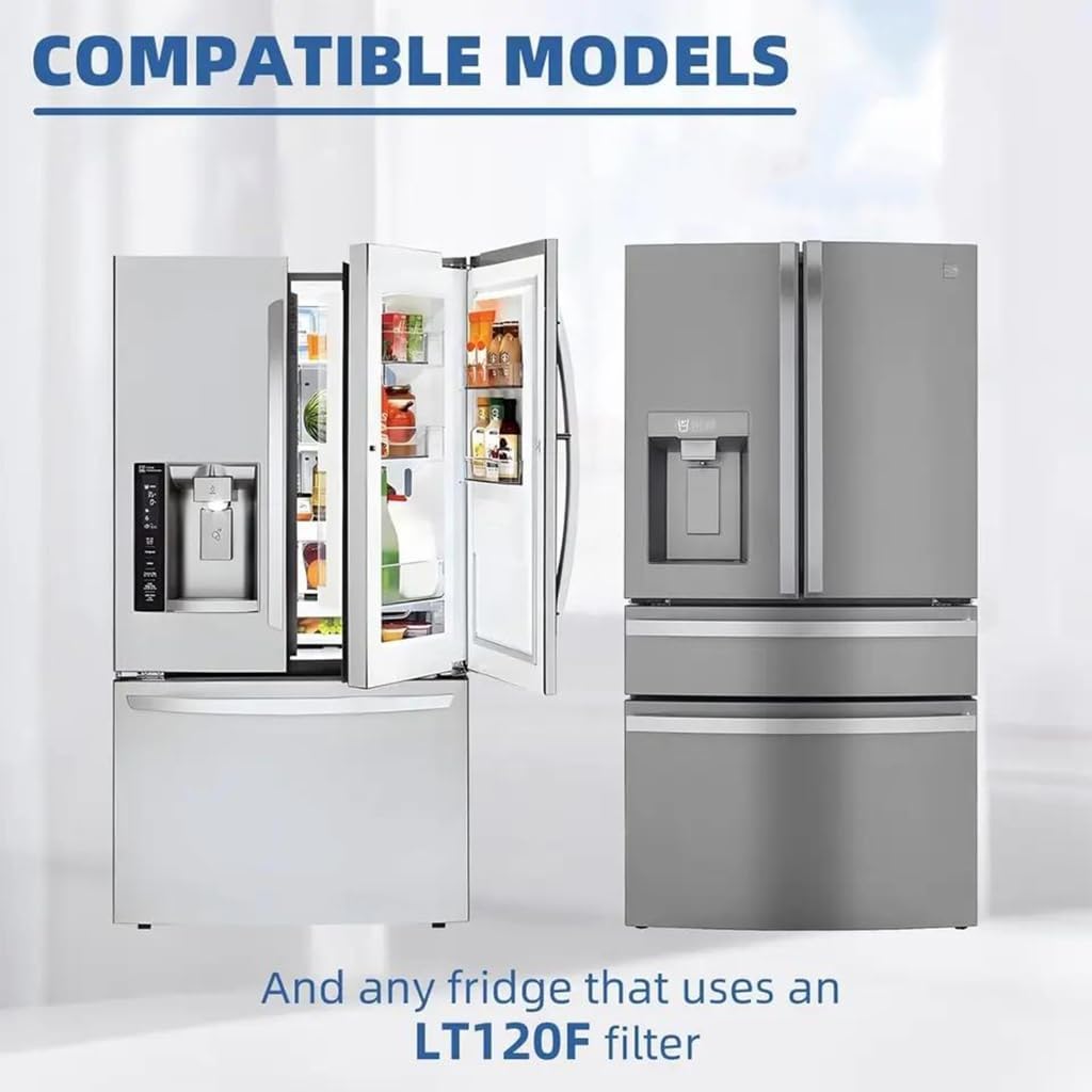 Refrigerator Air Purifying Filters Odor Eliminators Refrigerator Deodorizing HEPA Filter for LT120F Refrigerator