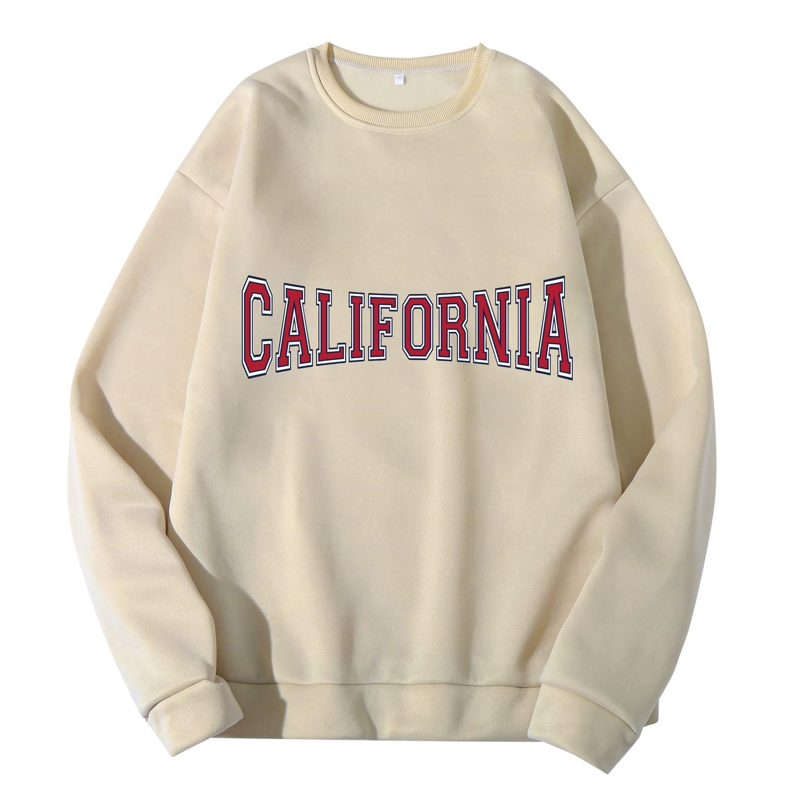 Zip Hoodie Men's Oversized Sweat Jacket Men's Hoodie Men's Zip Men's Sweatshirts Men's Women's Letter Graphic Print Crew Neck Long Sleeve Tops Sweatshirt